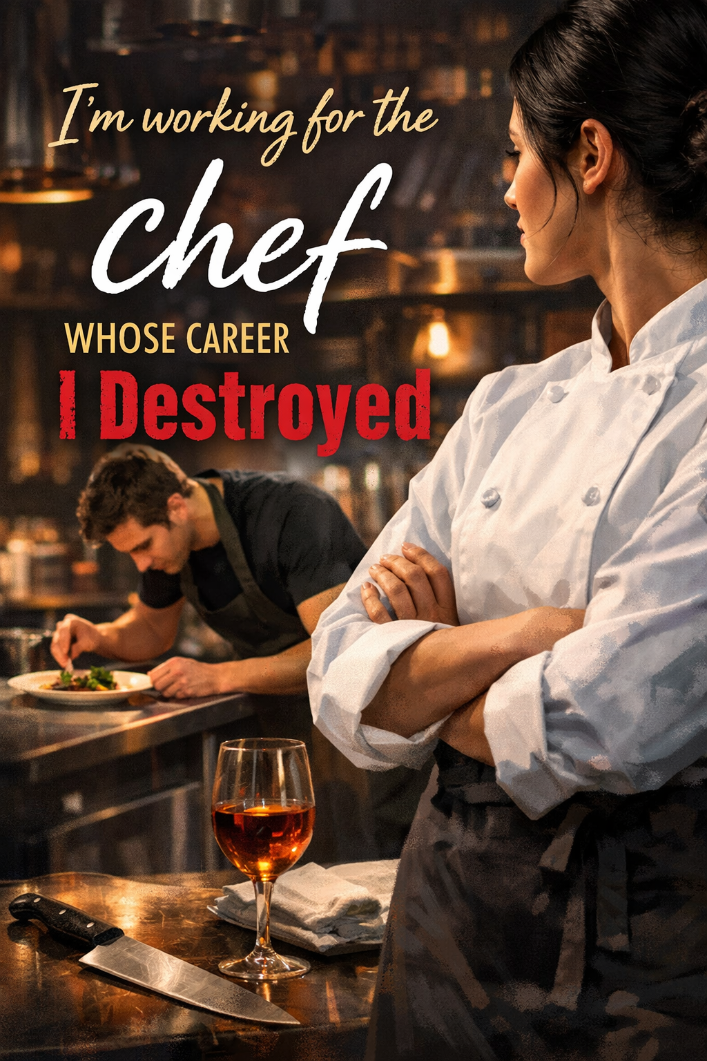I'm working for the chef whose career I destroyed